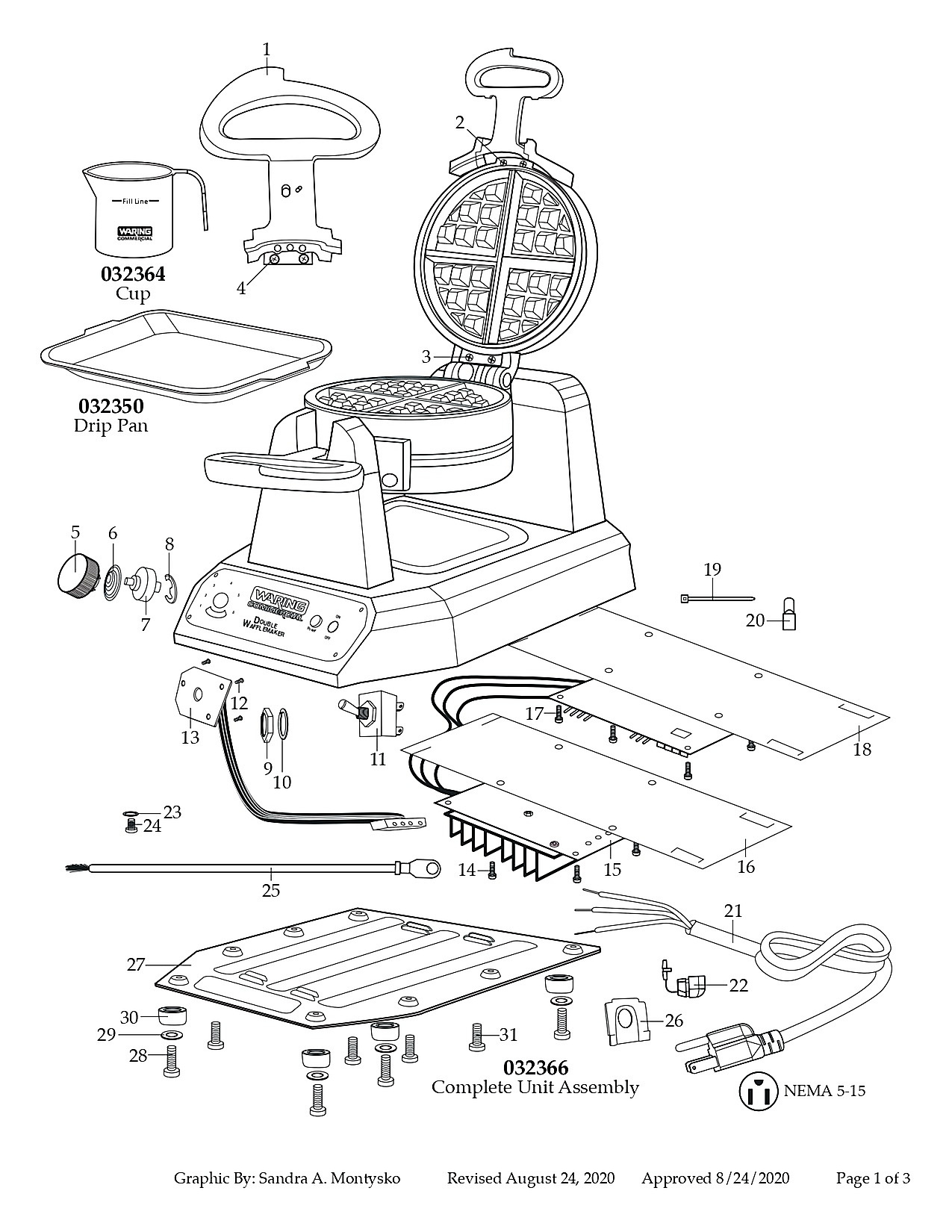 Double Belgian Waffle Maker WW200