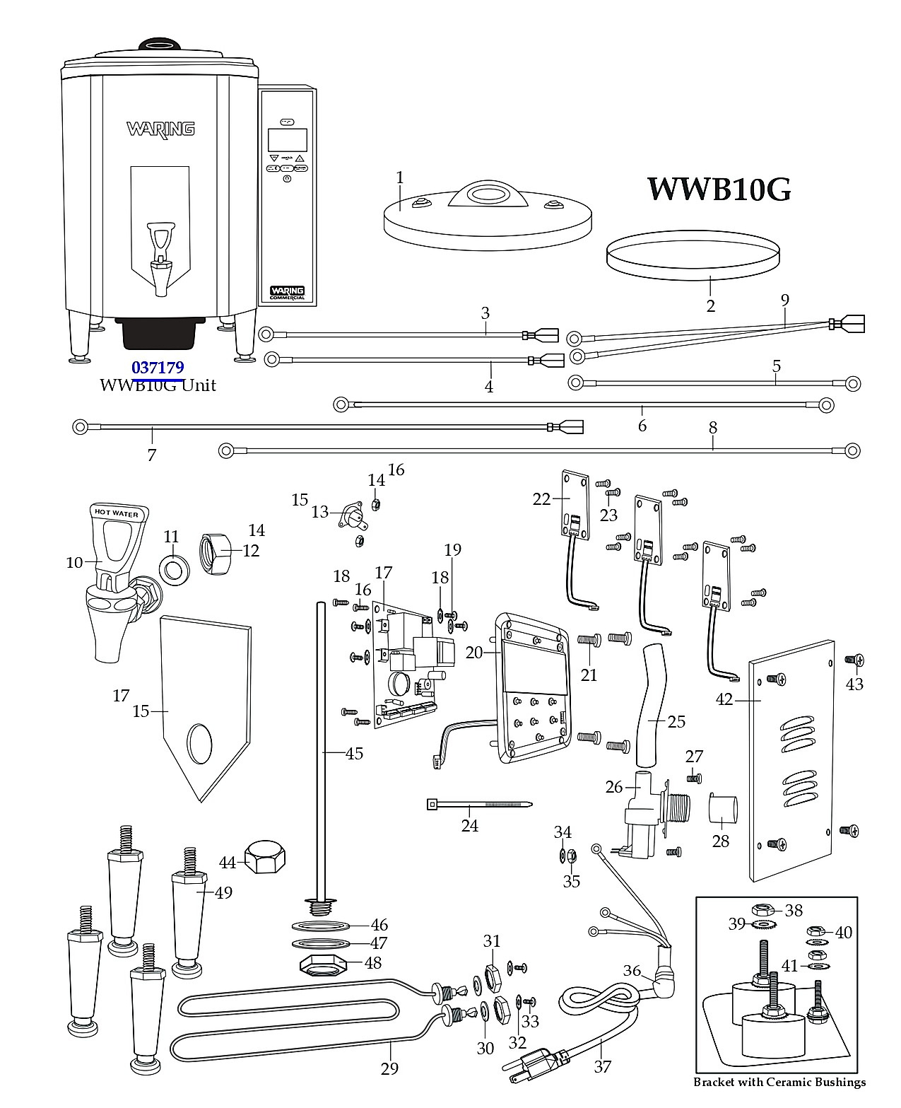 Gallon Hot Water Dispenser
