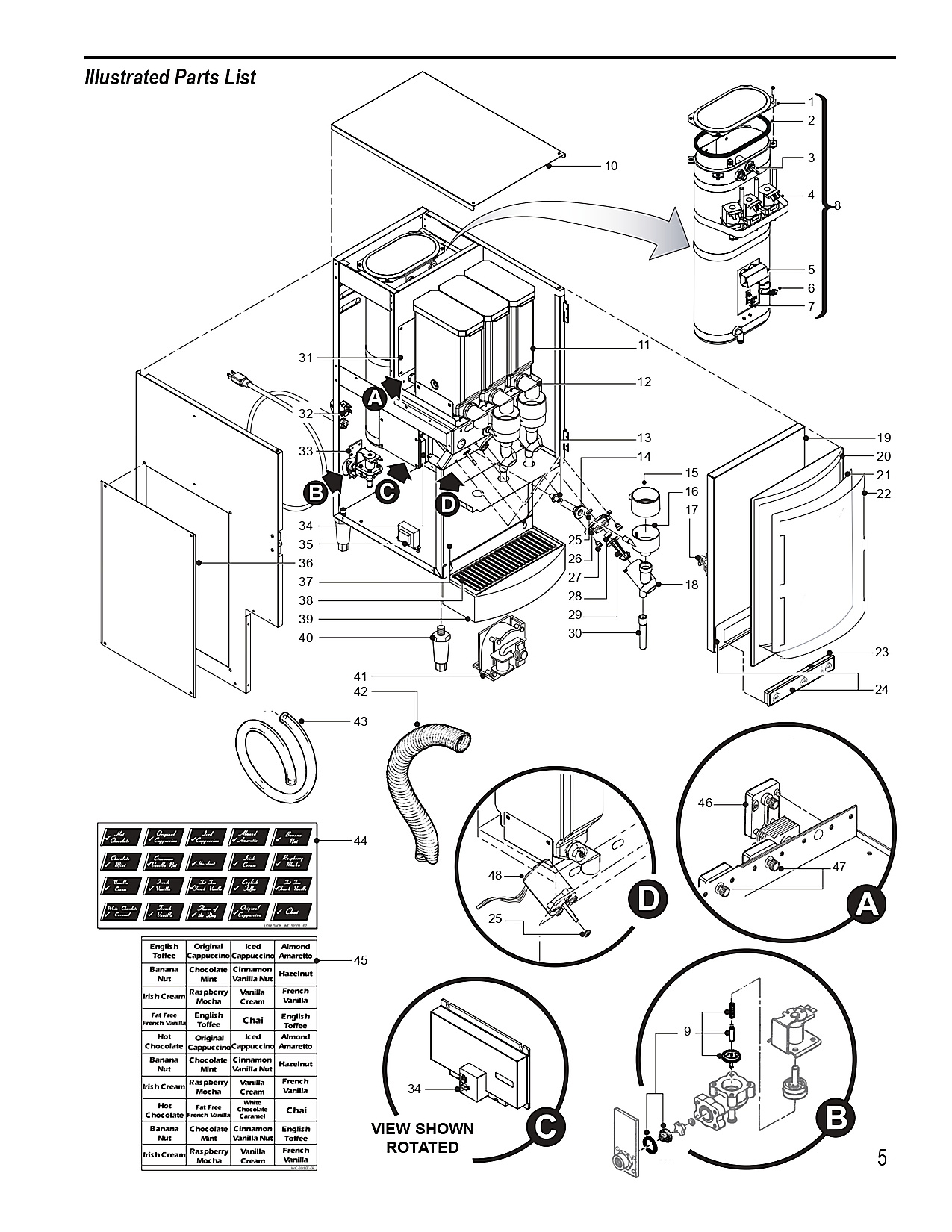 Illustrated Parts List