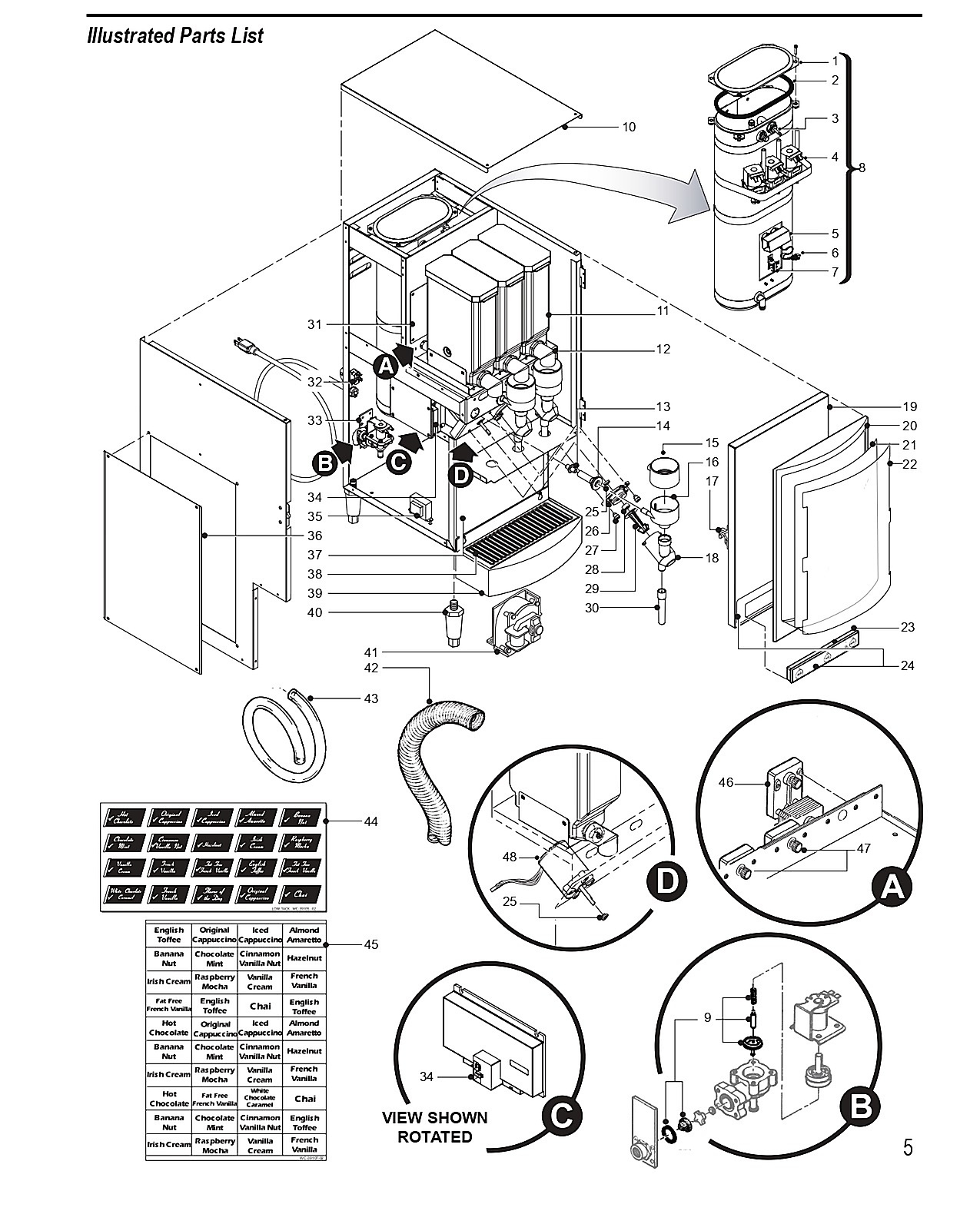 Illustrated Parts List