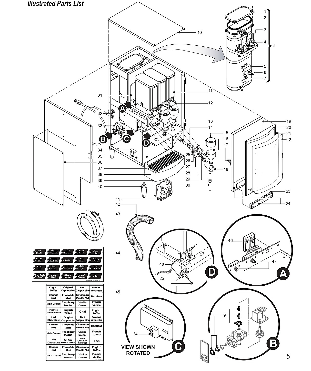 Illustrated Parts List