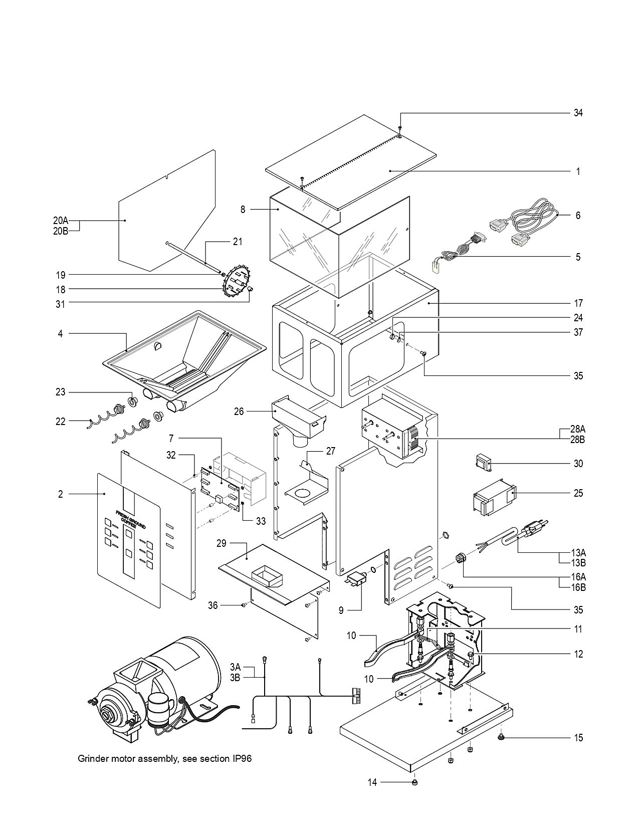 ILGD - Main Chassis - Exploded View