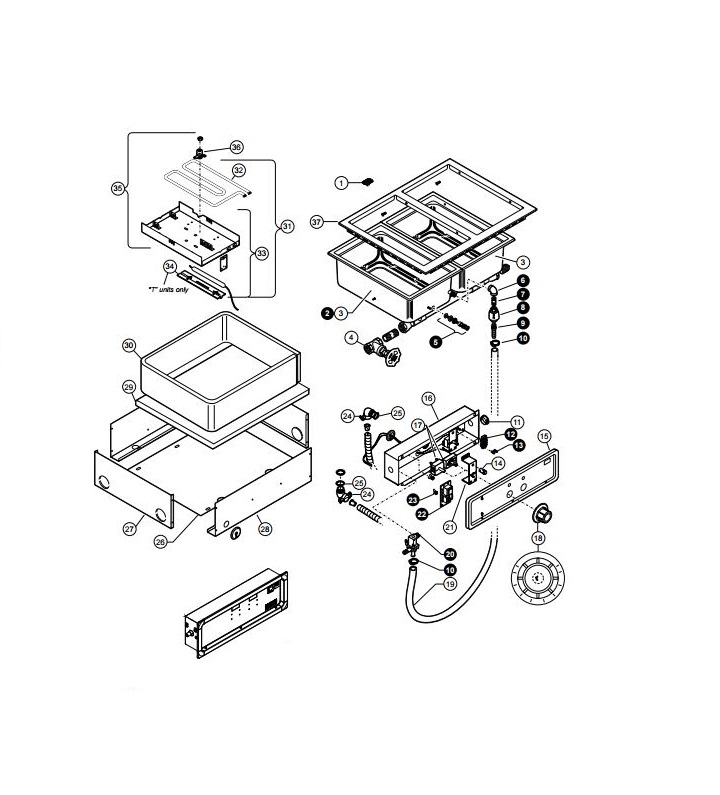 MOD400(D)(DM) Exploded View