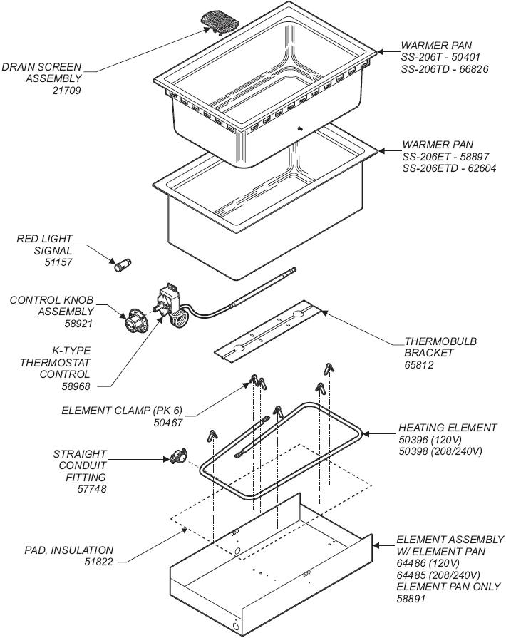 SS-206ET(D) Exploded View
