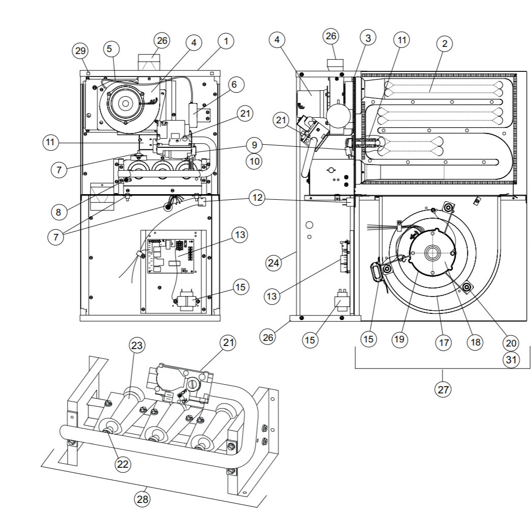 York FG8B05012MU11A Parts & Manuals